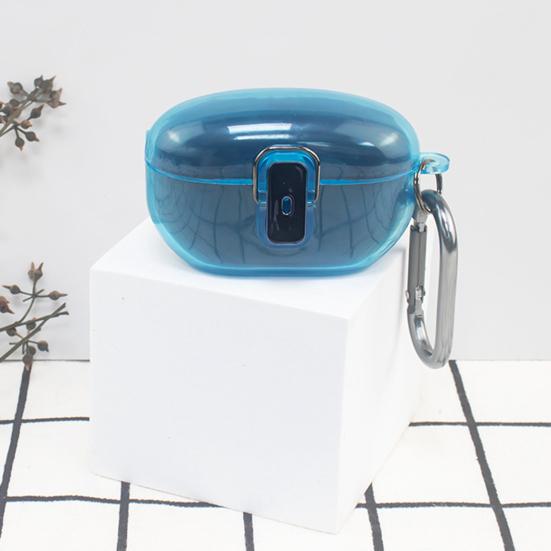 Прозрачный защитный чехол для наушников с точным расположением отверстий, грязеотталкивающий, с подвесной пряжкой, чехол для наушников