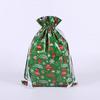 Christmas Gift Bag Pouches Extra Large New Year Gift Candy Bags Laser Printing For Christmas Package Decoration PE Xmas Bag