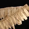Golden Feather Goose Feather Cloth Edge Cloth Belt Diy Jewelry Accessories Home Decoration Clothing Accessories About 2 Meters 1 Piece
