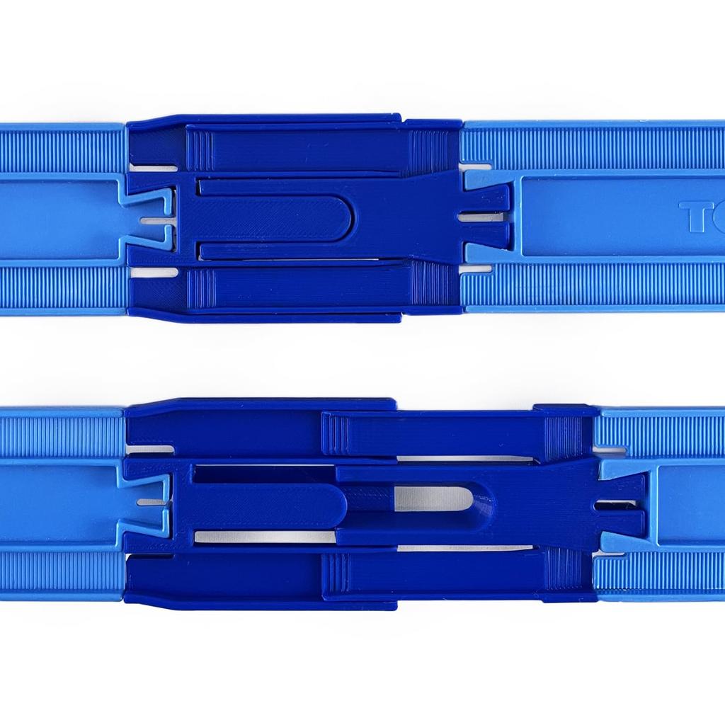 Digibase Plarail Telescopic Rails (2-Pack) Blue 19113