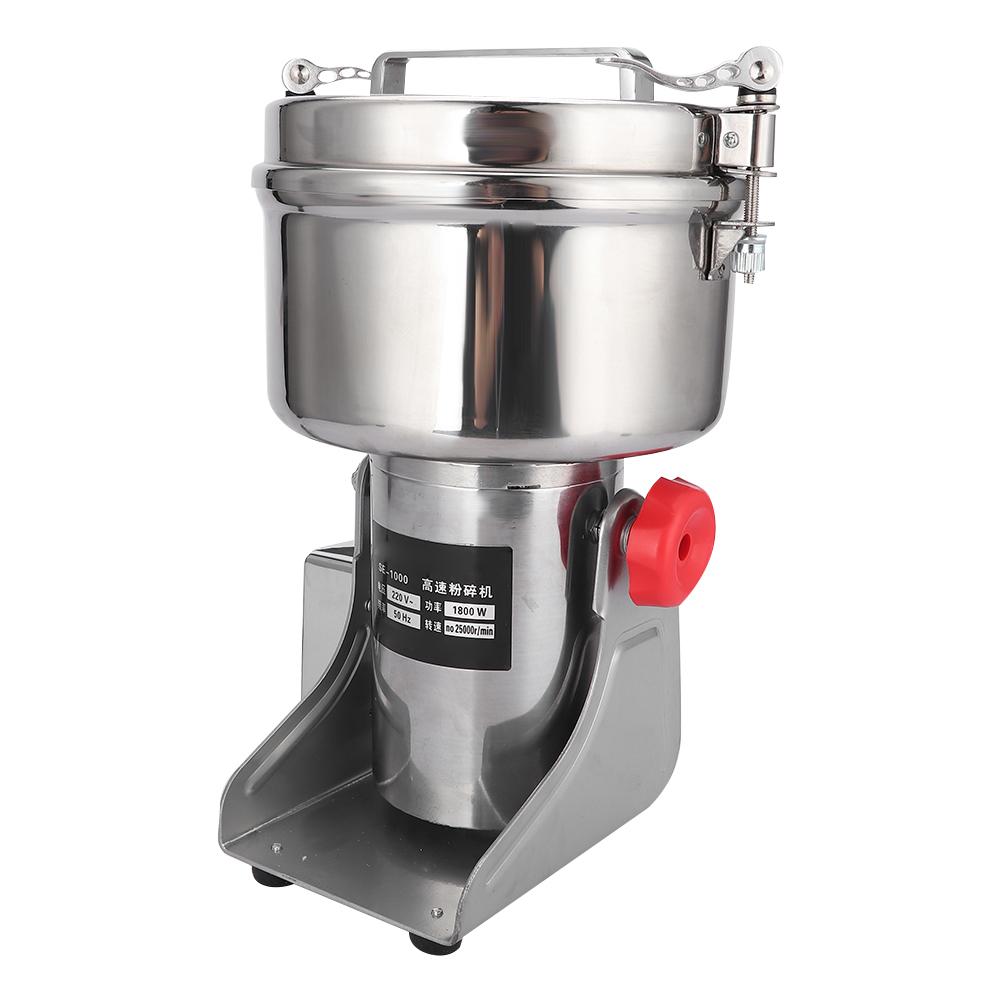 1000 г Мини-электрическая кофемолка Бытовая машина для сухого помола цельного зерна и китайских трав