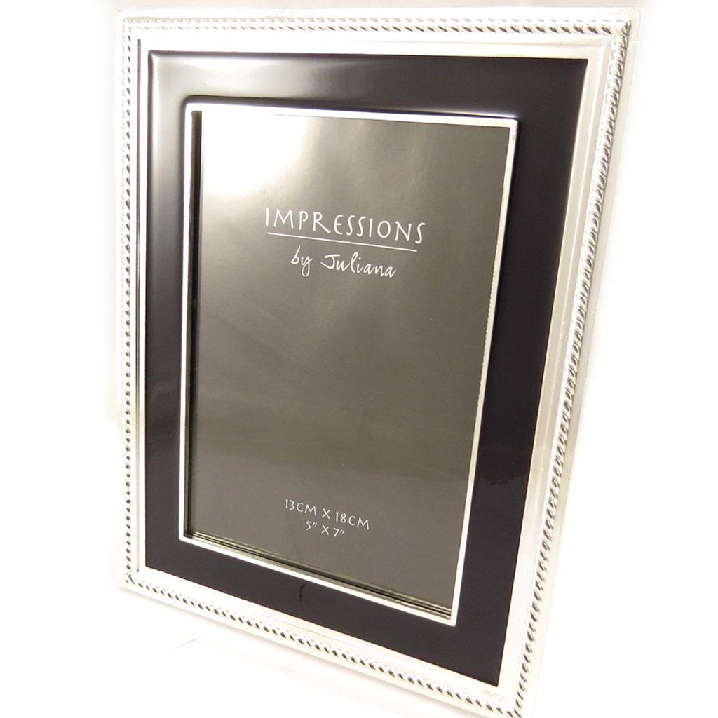 Les Trésors De Lily [L1509] - Черная хромированная фоторамка «Дизайн» (13x18 см)