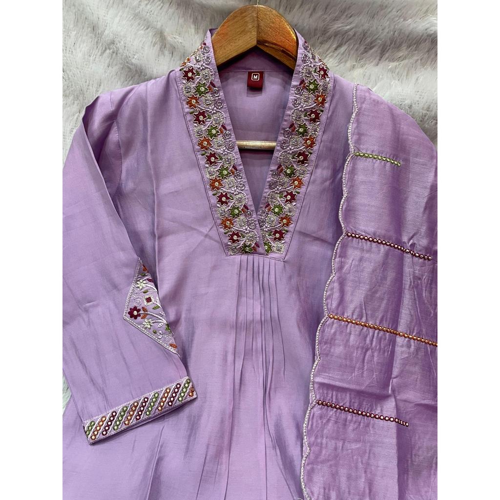 Индийский дизайнерский Болливудский набор Kurta Pant для женщин, красивый костюм Salwar, платье Kurta