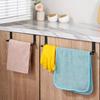 Держатель для кухонного полотенца, вешалка для полотенец на дверцу шкафа, грузоподъемность 5 кг, простая установка, вешалка для кухонных полотенец