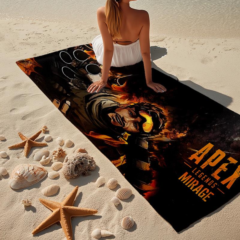 1PC Space Explorer Adventure Beach Towel - Soft, Absorbent Microfiber, Lightweight, Ideal for The Beach, Parties, Travel, Camping fan gifts