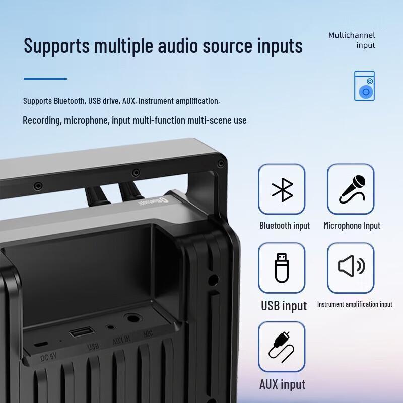 Philips SD50X Portable Bluetooth Amplifier