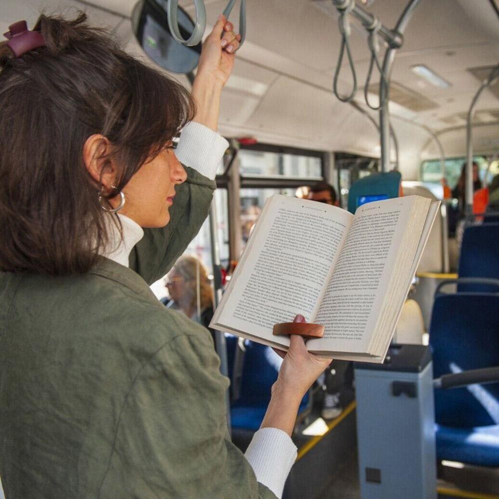 Students Book Marker Book Page Holders Wooden Bookmarks Thumb Book Holders Reading Supplies