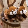 Реалистичные мягкие игрушки Красная панда, милый енот, плюшевая игрушка, панда, плюшевая игрушка, подарок для детей, подруги, день рождения, рождественский подарок