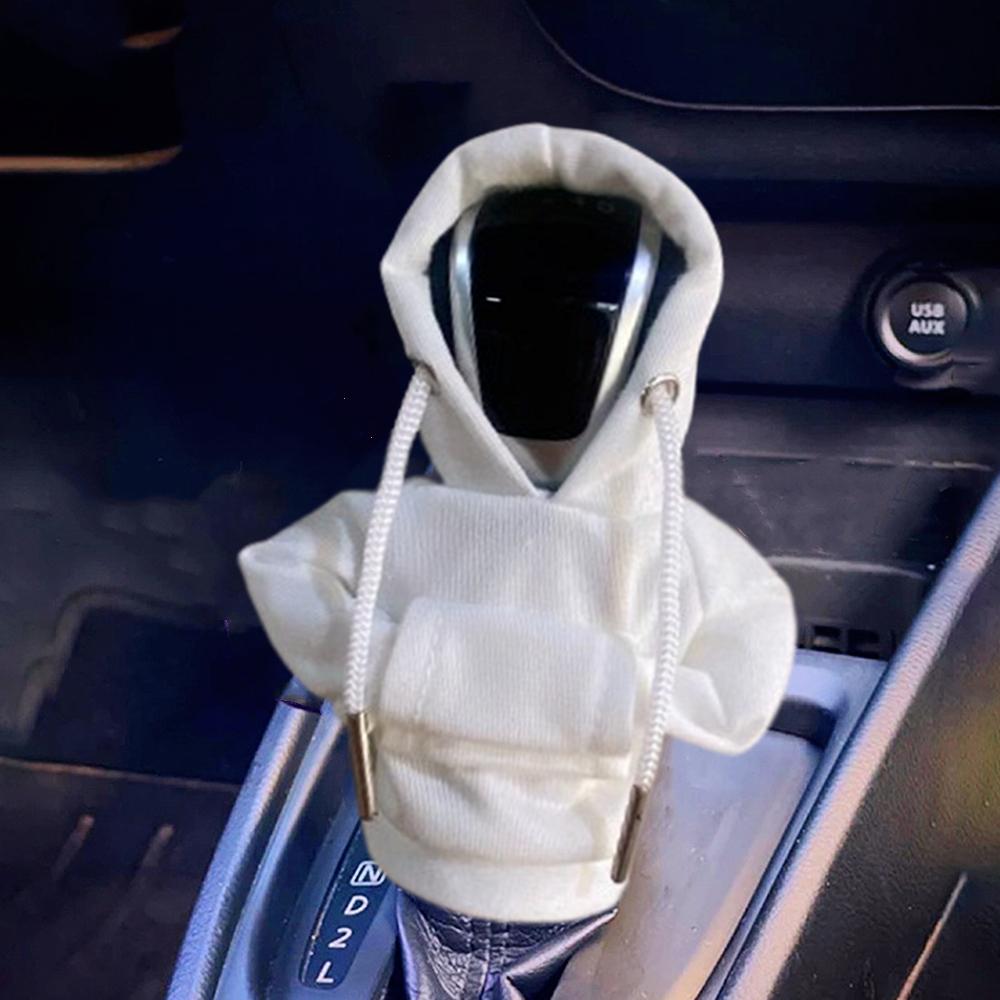 Universal Hoodie Car Gear Car Shift Lever Cover Change Lever Sweatshirt Gearshift Cover Hoodie Gear Knob Sweater Car Decorations