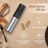 4 в 1 Электрический штопор для вина Подарочный набор USB Перезаряжаемый автоматический штопор для бутылок красного вина с вакуумной пробкой Аксессуары для вина