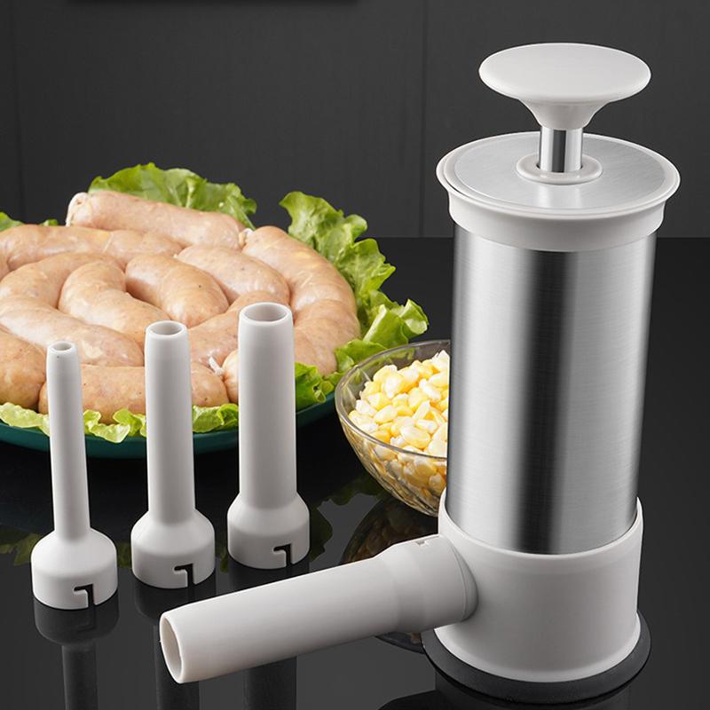 Sausage Maker Meatball Maker Sausage Stuffer Homemade Sausage Tool Sausage Meatball Filler Dog Ham Maker Cooking Tools