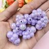 Home Party Supplies Grape DIY Acrylic Jewelry Accessories Fashion Beads 29mm 7Pcs