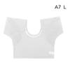Ultra-Thin Breathable Armpit Sweat Pads Washable T-Shirt Shaped Discreet Underarm Pads for Business Trips 1Pc