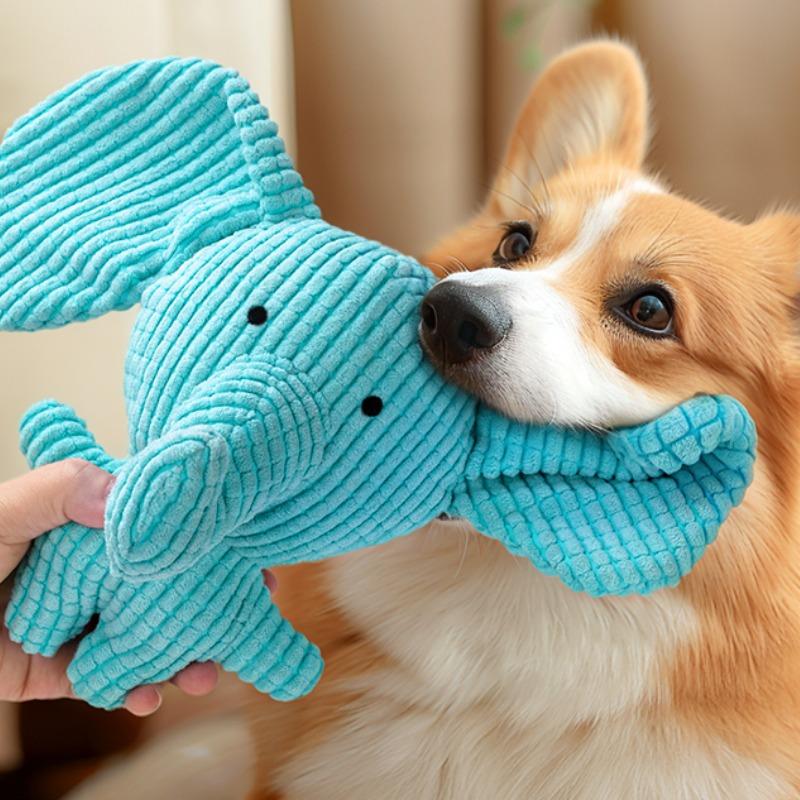 Забавная интерактивная игрушка для собаки, плюшевая пищалка, игрушки для питомцев, устойчивая к укусам собаки, для чистки зубов, креативная жевательная игрушка, товары для питомцев