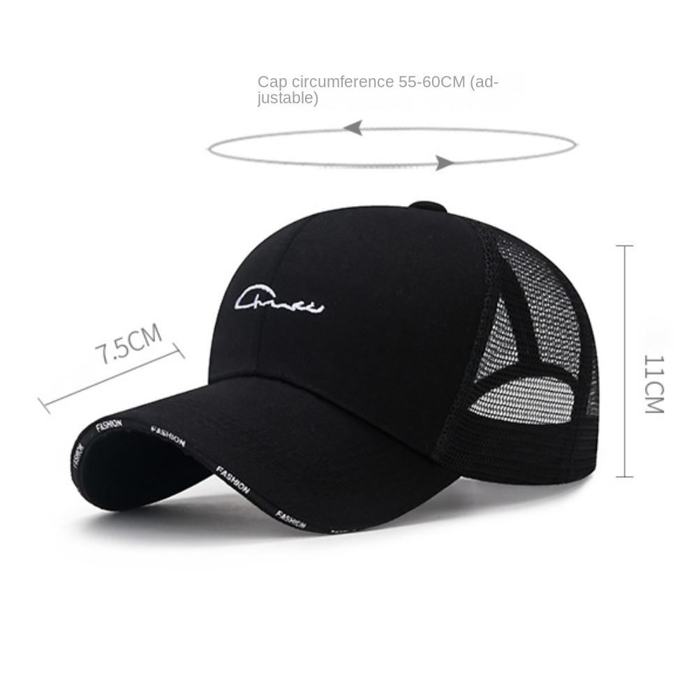 Anti-Sun Couple Baseball Hat Mesh Dad Hats Hot Sale Mesh Trucker Hat Outdoor Sports
