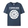 It Servicedesk Wheel Of Answers Computer Repair For It Freaks 3XL Men Clothing Graphic Tee Shirt New Year