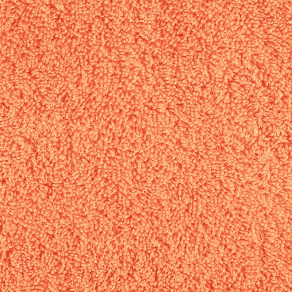 Premium Washcloths SOLUND 4 Pieces Orange 30x30 cm 600 g m²