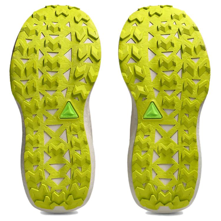 Asics Trabuco Max 5 Удобные Мягкие Кроссовки для Трейлраннинга Женские Бежево-Зелено-Желтые 1012B937-250
