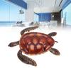 3pcs 3D Ocean Art Sea Turtle Wall Decor Hand Painted Finish Ocean Animal Statue  For Bathroom Decor