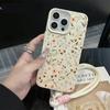 Роскошный чехол-цепочка с узором из мелких цветов для iPhone 17 16 15 14 13 12 Pro Max 11 Plus, противоударный силиконовый мягкий чехол