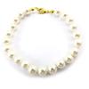 [J6858] - Ivory 'Perla' Bracelet 8 Mm