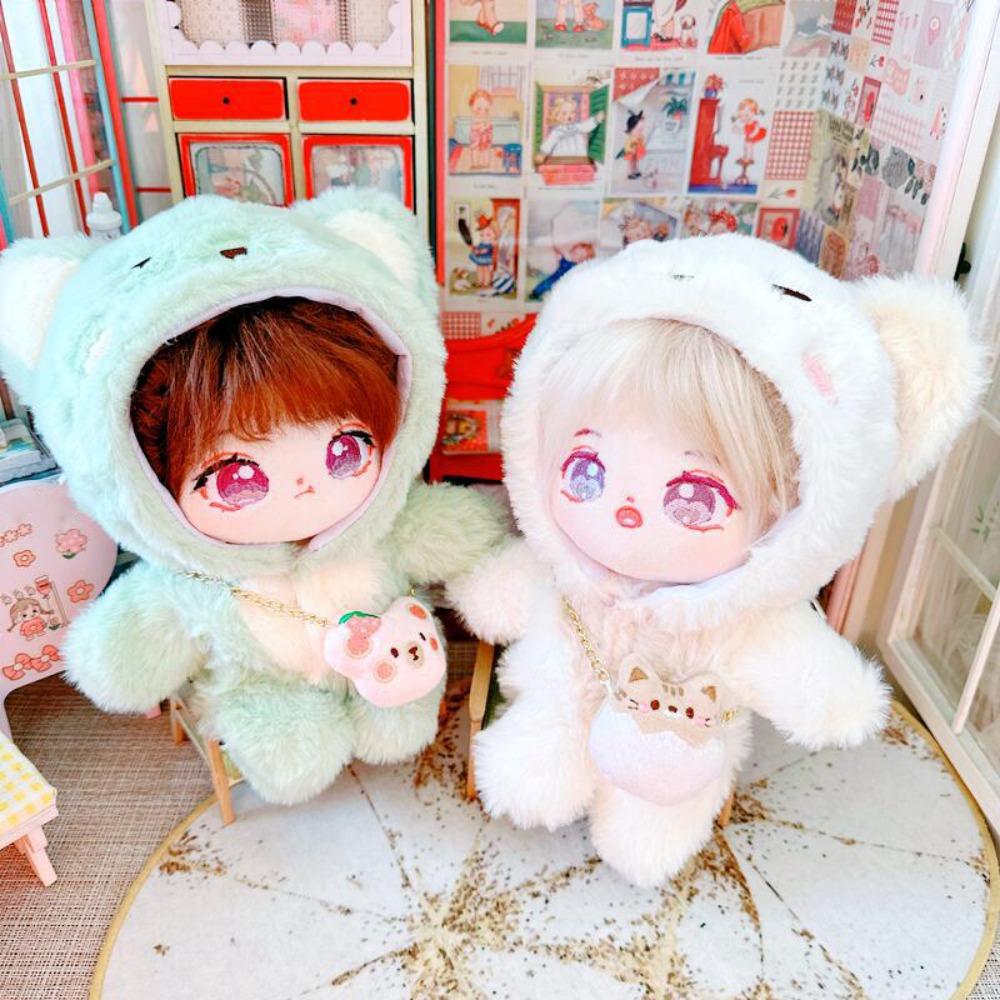 Комбинезон для кошек, хлопковая кукольная одежда, зимняя кукольная одежда, аксессуары для кукол-идолов