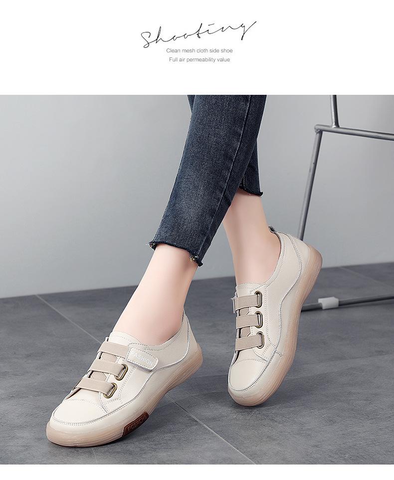 Женские кроссовки для бега из натуральной кожи, повседневные женские кроссовки для ходьбы, молодежные кроссовки для девушек на плоской подошве, для студентов, с мягкой подошвой