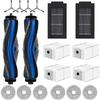 A25F-Для пылесоса Ecovacs Deebot T50 Max Pro Omni Комплект сменных аксессуаров Основная щетка Hepa Фильтры Салфетки для мытья пола Мешки