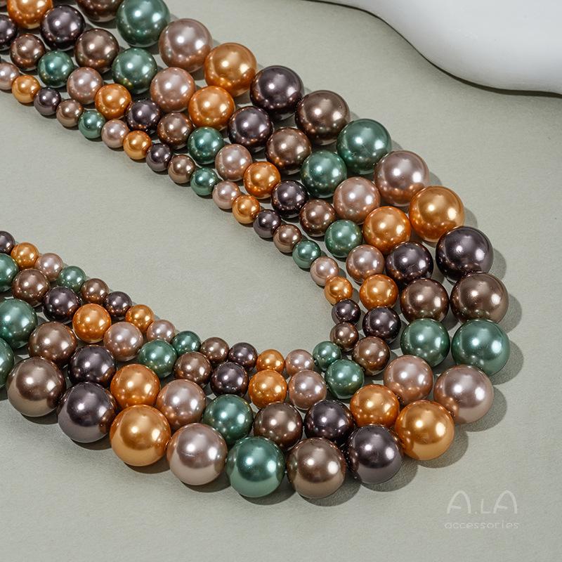 Бусины из барочного жемчуга смешанных цветов для изготовления ожерелья своими руками