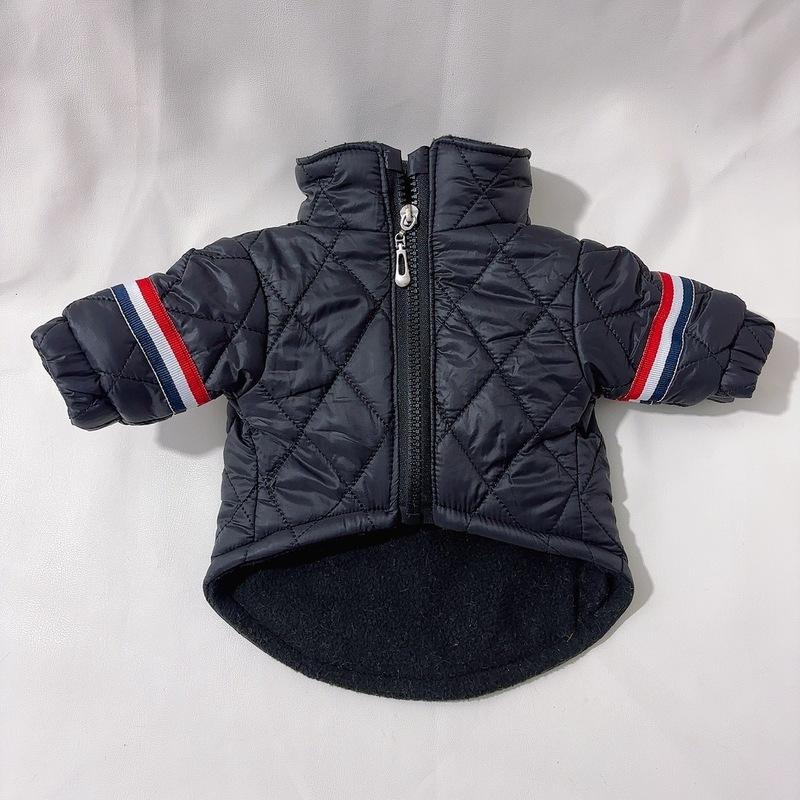 Designer Pet Dog Jacket,Winter Padded Warm Coat for Small Medium Dogs,Classic Design Puppy Clothing Outfits For Cold Weather