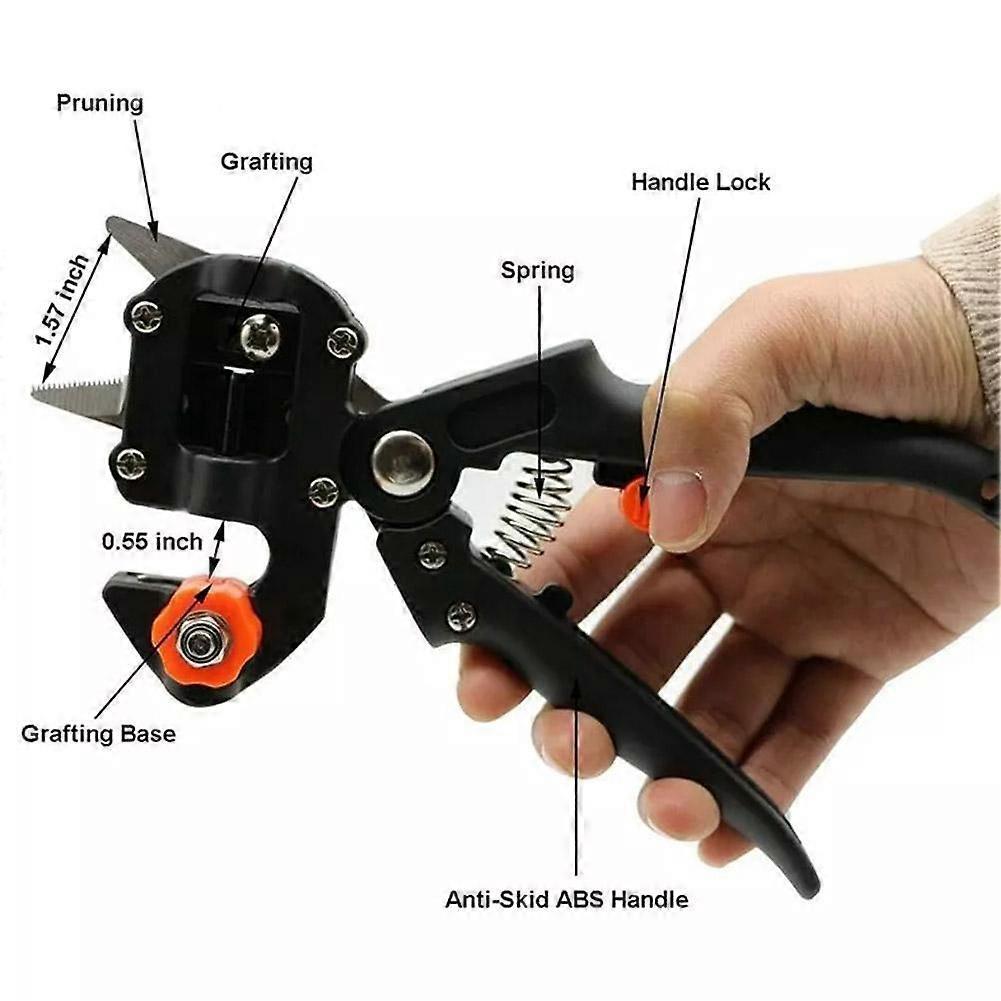 Portable Fruit Grafting Tool, One-Hand Operation For Quick & High-Success Grafting