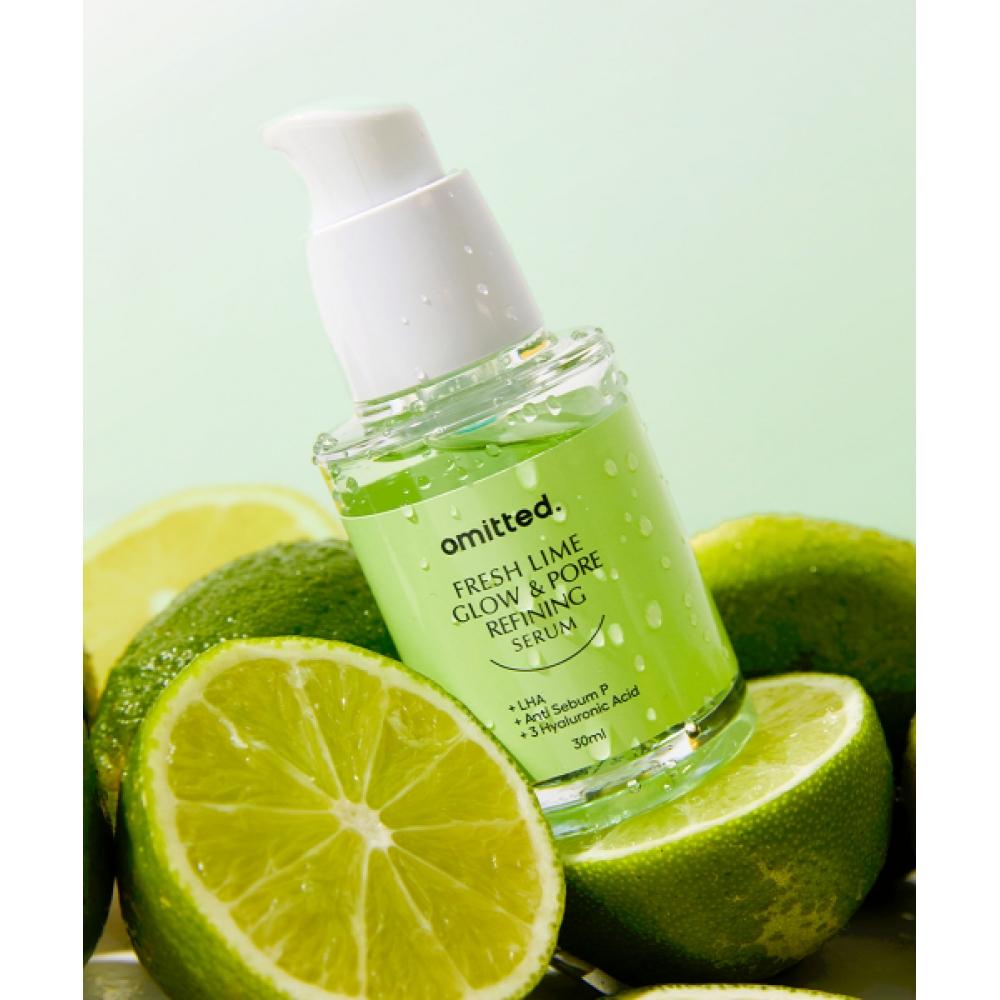 Omnishing [2pack] Fresh Lime Lha Brightening Pore Serum 50ml X 2