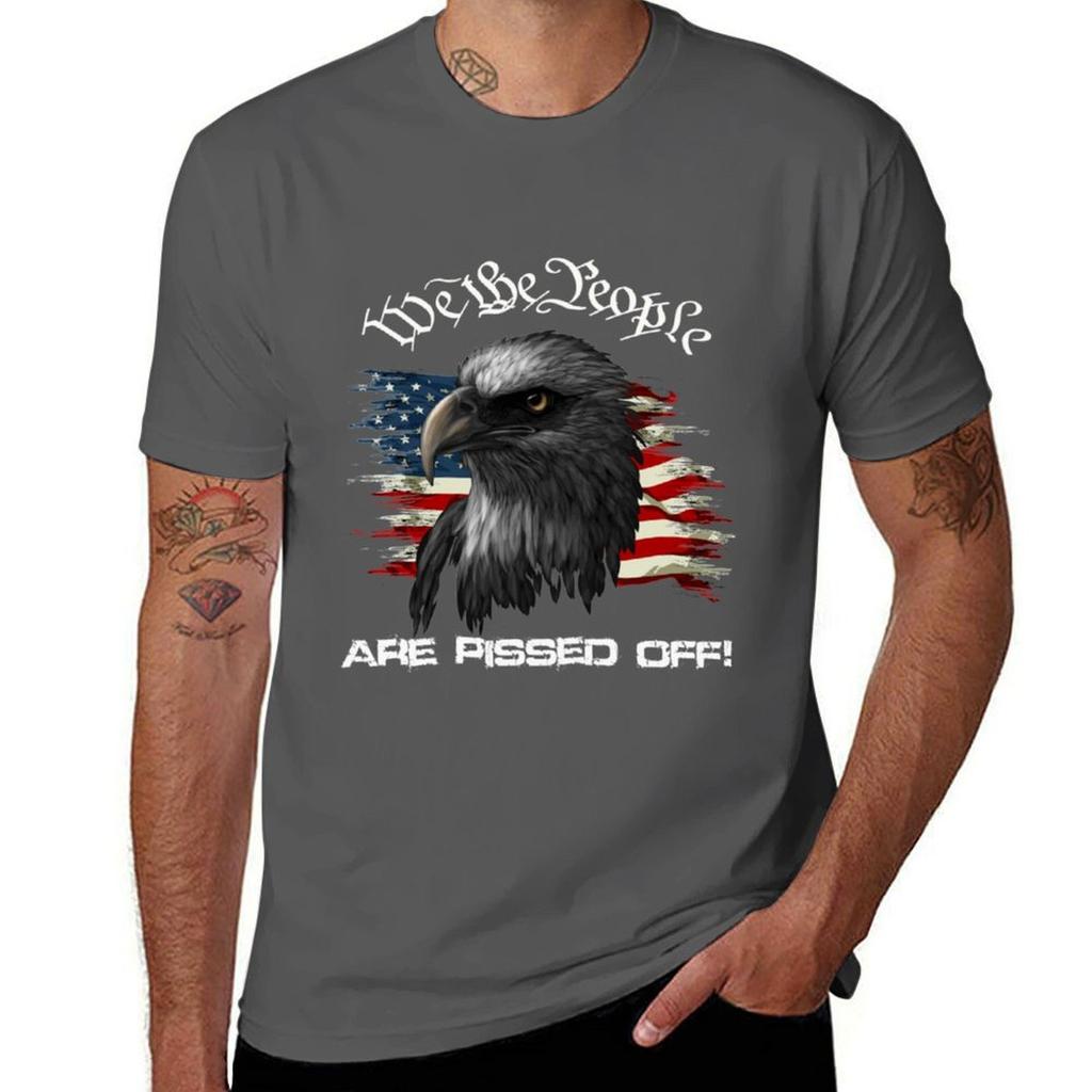 We The People Are Pissed Off Tshirt Utility Work Short Sleeve Top