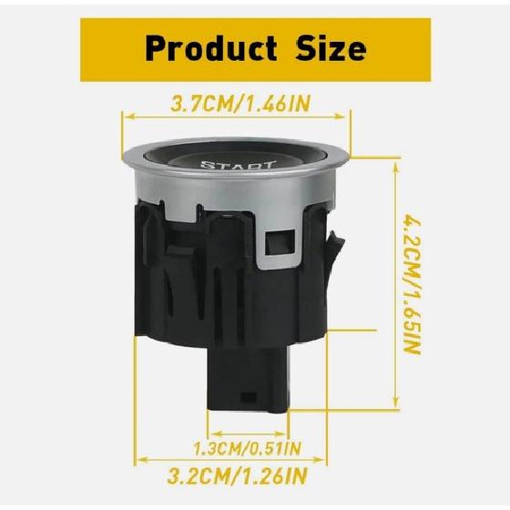 Engine Start Stop Ignition Switch Button For 2015- Range Rover Sport Evoque