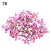 1440Pcs Glitter DIY 3D Flat Nail Art Rhinestone Sequins Decoration Manicure Tips