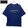 23FW Classic Logo S/S Top Tops M Blue X whiteUsed