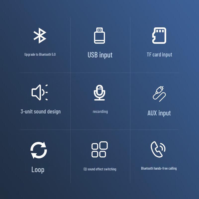 Aigo T115 Deluxe Портативная Bluetooth KTV Колонка