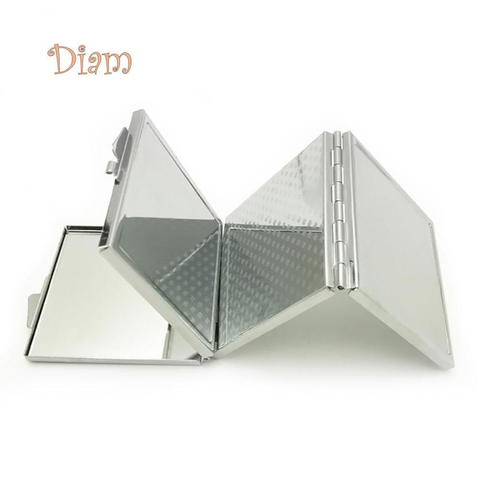 SBS 1Pc Women Portable Makeup Cosmetic Double Side Folding Traveling Pocket Mirror