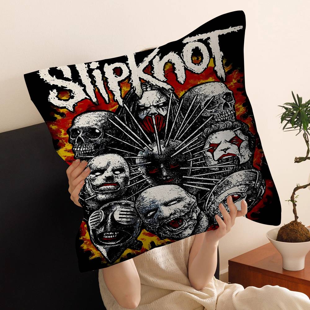 Тяжелый Металл Группа Рэп-Метал Музыка S-Slipknot Наволочка Дизайн Чехол для Подушки Декор Праздничный Декор