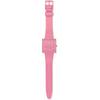 Swatch ЧТО ЕСЛИ…РОЗОВЫЕ? SO34P700 Женские аналоговые часы Цвет розового золота Водонепроницаемость 30 м