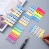 Colored PET Fluorescent Sticky Notes - Student Office Bookmarks & Index Tabs