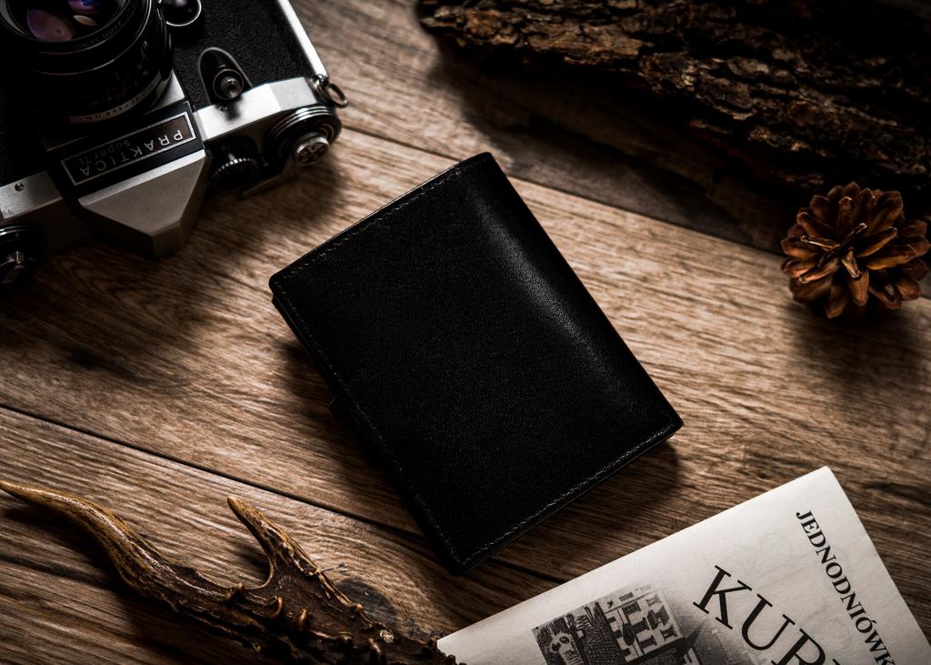 Peterson PTN N318L-BFA BLACK Leather Wallet