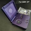 New Shell Case for GBASP Housing GBA SP Shell with Buttons and Sticker Sets Replacement for Gameboy Advance SP Game Accessories