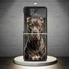 Питбуль Собака Питбуль Чехол для Телефона для Samsung Galaxy Z Flip 7 6 5 4 3 5G Ударопрочный Чехол Z Flip7 Flip6 ZFlip5 Flip3 Flip4 Люкс