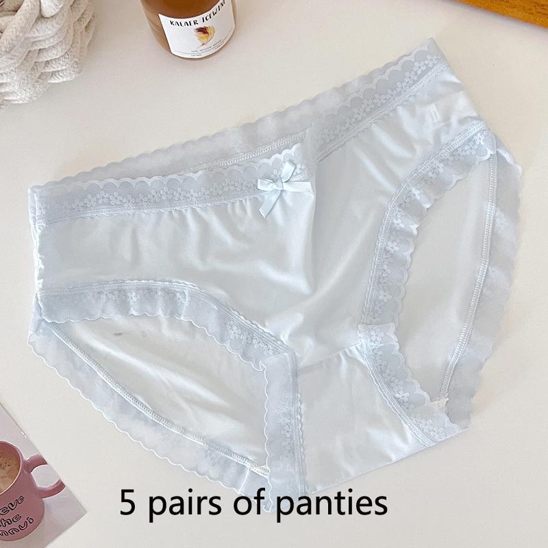 Bare Sense Ice Silk женские трусики тонкие быстросохнущие дышащие трусики средней талии для девочек Sweet Pure Desire, приятные для кожи бесшовные трусики лето