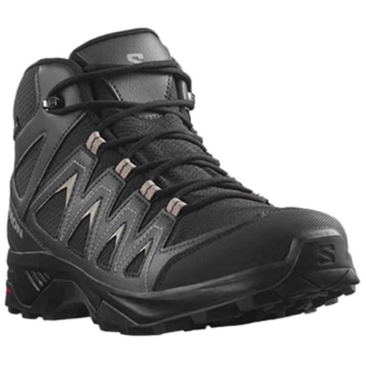 SALOMON X Braze Средние ботинки Черный Фантом Винтажный Хаки Мужские кроссовки L47174800