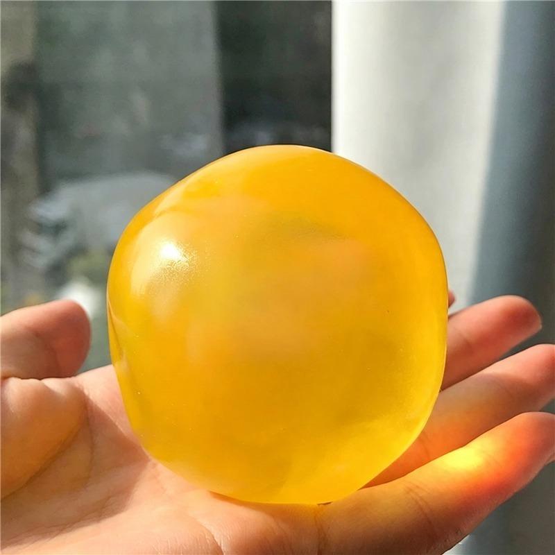 Жемчужная Игрушка-Сквиш Жемчужина Вазелиновая Мягкая Не Отскакивающая Антистресс Расслабляющая Мяч для Снятия Стресса Взрослым Портативный Подарок