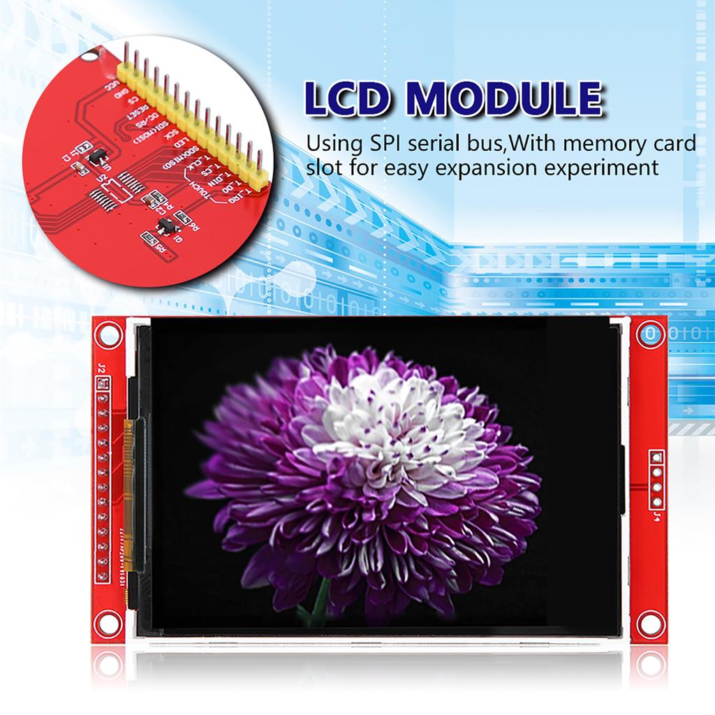 LCD Screen Module TFT 3.5inch SPI Serial 480 X 320 ILI9488 HD Electronic Accessories