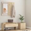 Maison Exclusive - Ensemble de meubles de couloir Chêne Sonoma Bois d'ingénierie