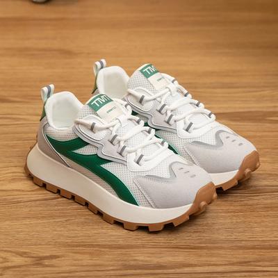 Модные универсальные повседневные кроссовки Foe для женщин с круглым носком на платформе, легкие удобные дышащие туфли для женщин, легкие туфли